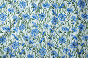 Cornflower blooms pattern, a Pattern Graphic by SirenaArt (Thumbnail 4 of 14)