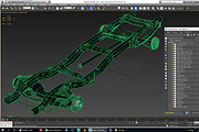 PICKUP TRUCK CHASSIS 2WD, a Cars & Vehicle 3D Model by NNAVAS 3D (Thumbnail 18 of 18)