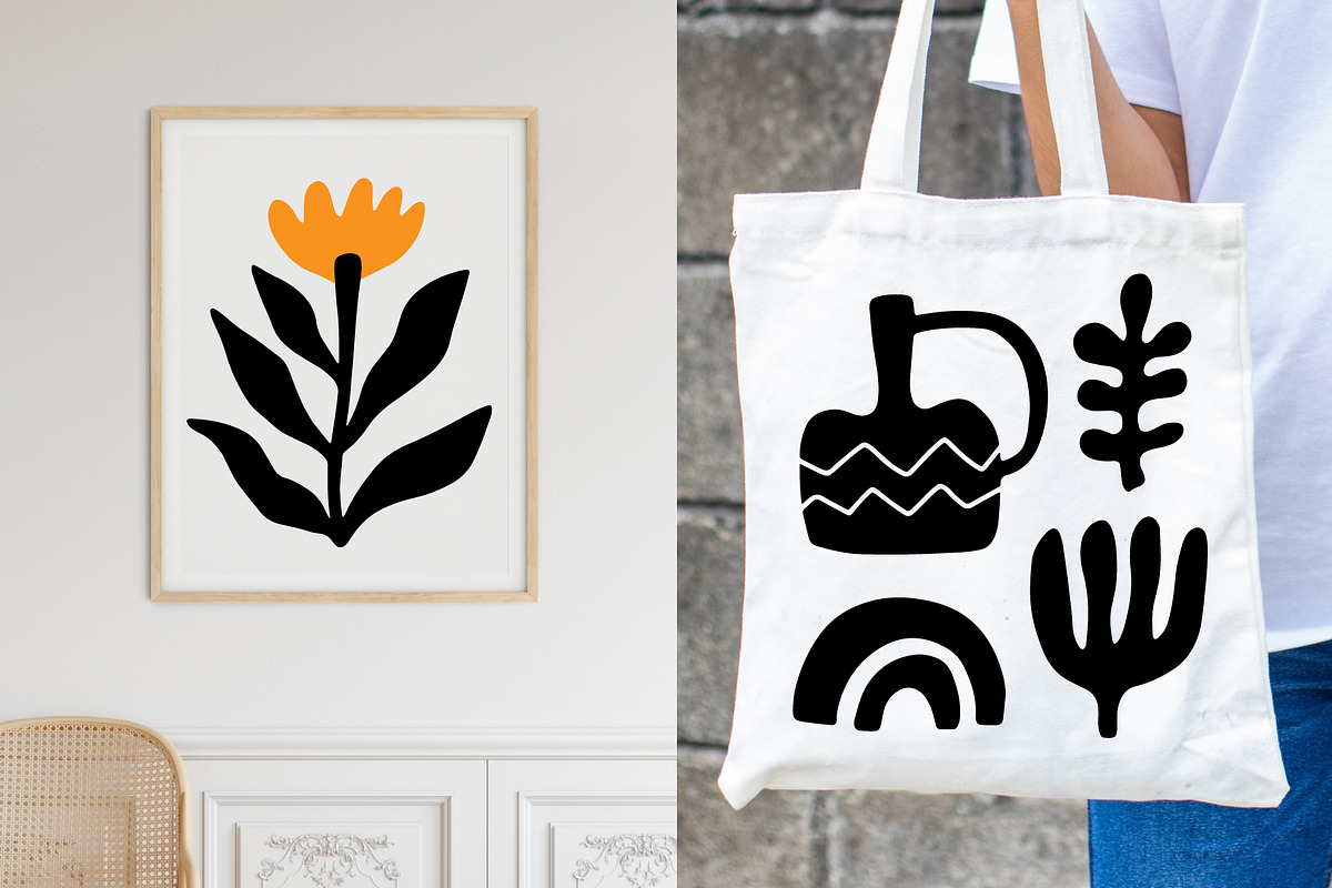 303 Modern Flora Shapes and Patterns, an Object Graphic by Katrinelly (Photo 2 of 12)