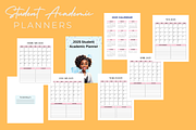 Student Academic Planners - 2025, a Stationery Template by Local Marketing Templates (Thumbnail 2 of 7)