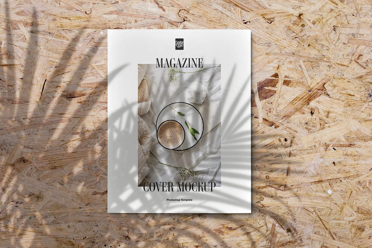 Magazine Cover Mockup Set, a Print Template by Creative Veila (Photo 4 of 8)