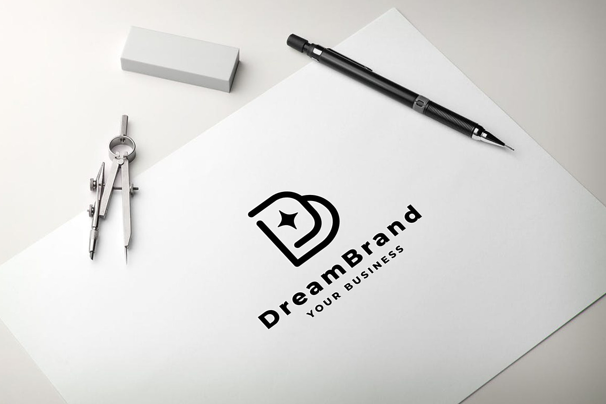 Dream Brand Letter D Star Logo, a Branding & Logo Template by Design_Planet (Photo 2 of 3)