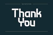 Faytorn - Futuristic Display Font, a Sans Serif Font by Rishsketch (Thumbnail 15 of 15)