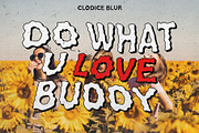 Clodice Blur, a Sans Serif Font by Craft Supply Co. (Thumbnail 6 of 8)