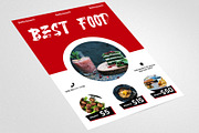 Best Fast Food Flyer, a Flyer Template by PenciGraphics (Thumbnail 2 of 2)