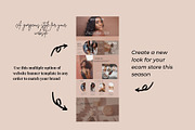 Website Banner Template Canva, a Websites & App Template by Deepa Template Studio (Thumbnail 2 of 11)