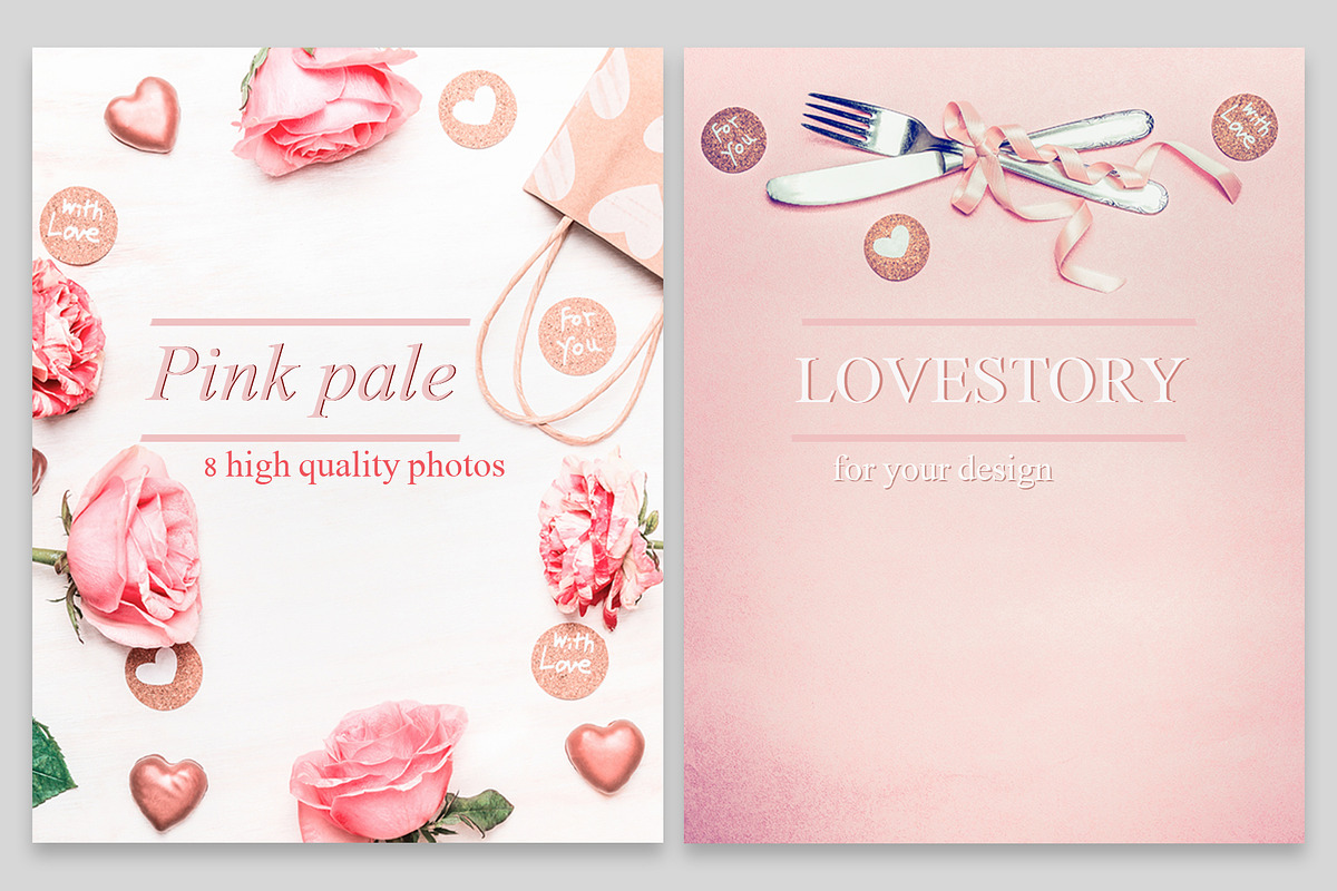 Pink pale LOVESTORY bundle, a Holiday Photo by VICUSCHKA (Photo 1 of 2)