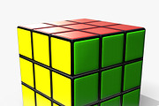 Rubik's Cube Low Poly PBR, an Object 3D Model by Daniel Mikulik (Thumbnail 9 of 9)
