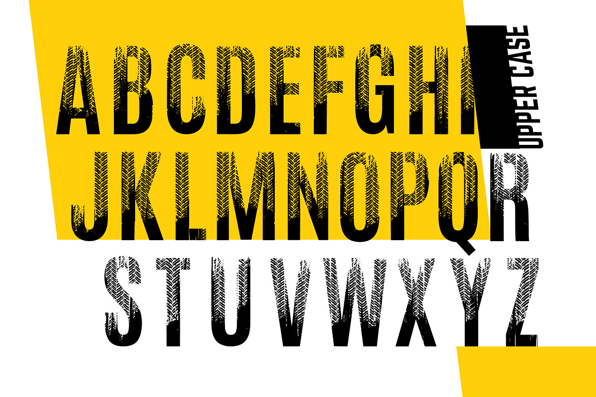 Wheel Tire Alphabet & Lettering Pack, a Transportation Illustration by Annyart Design (Photo 2 of 14)