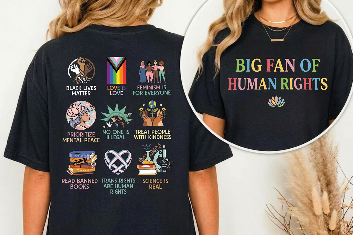 Big Fan Of Human Rights PNG, a Graphic by Vector Portal (Photo 3 of 4)