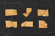 Orange Textured Packaging Torn Tapes, a Texture Graphic by Ksuview (Thumbnail 10 of 12)