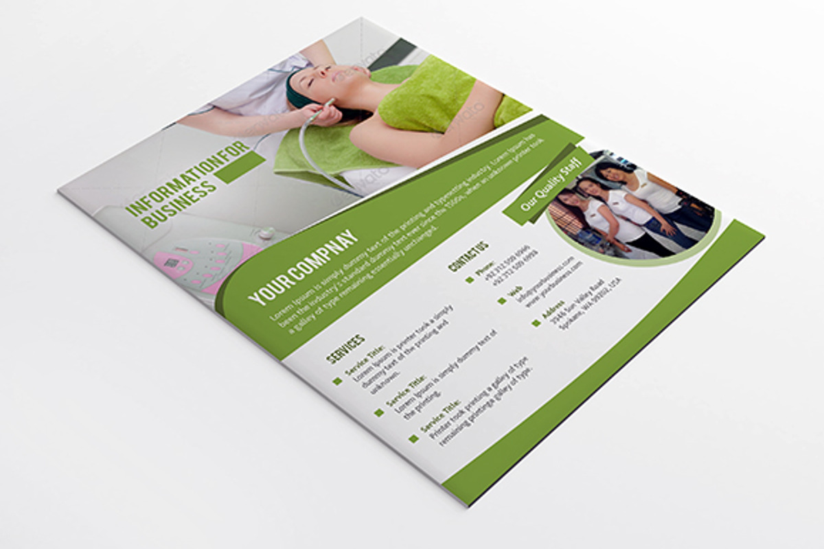 Multipurpose Clean Flyer, a Flyer Template by NasirGrfx (Photo 3 of 4)