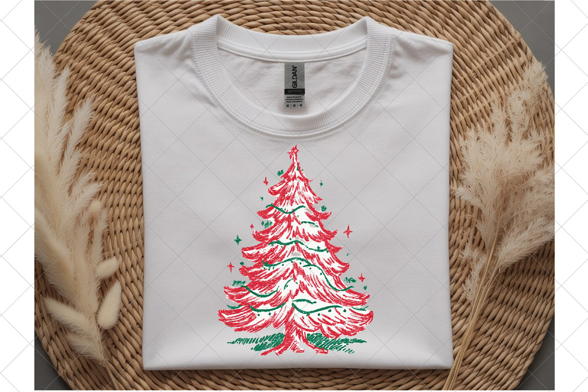 Christmas Line Art Png - Tree, an Illustration by SinaCreation (Photo 6 of 7)
