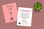 THANK YOU CARD FOR BUSINESS 2 SIDED, a Flyer Template by Oskar Wantopi (Thumbnail 5 of 12)