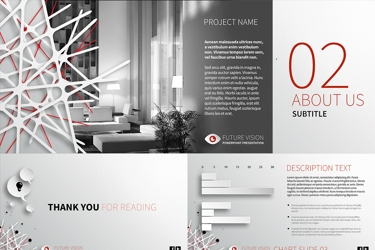 Future Vision Powerpoint Template, a Presentation Template by DesignSomething (Photo 5 of 5)