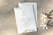 Watercolour & gold wedding suite, an Invitation Template by R Whitehurst Design (Thumbnail 6 of 6)