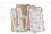 Baby seamless patterns bundle, a Pattern Graphic by polikarpovaart (Thumbnail 11 of 11)