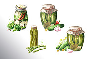 Homemade. Organic, a Food Illustration by Daria Ustiugova (Thumbnail 9 of 12)