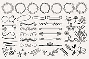 Hand drawn elements, an Object Graphic by dv_illustration (Thumbnail 1 of 2)