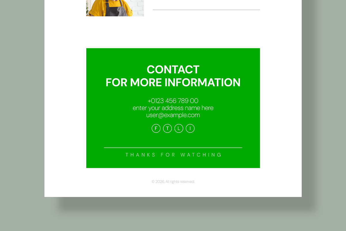 Modern Promotional Email Newsletter, an UI Kit Template by MightyDesign (Photo 6 of 9)