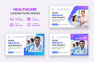 Medical Healthcare Landing Page