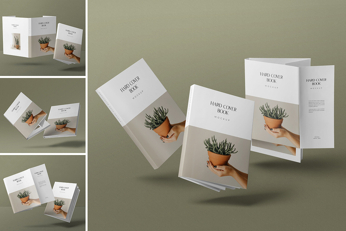 Book Mockup, a Product Mockup by ZippyPixels (Photo 1 of 6)