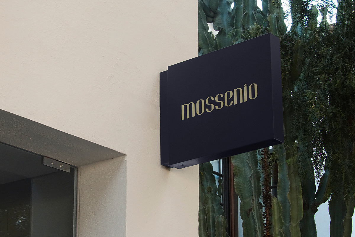 Logo Mockup Modern Black Sign, an Advertising Mockup by Asylab (Photo 4 of 5)