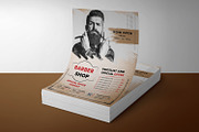 Barber Shop Flyer Template, a Flyer Template by Template Shop (Thumbnail 2 of 3)
