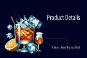 Watercolor Whiskey Cocktails Clipart, a Graphic by CitraGraphics (Thumbnail 3 of 6)