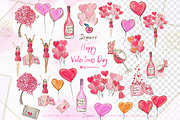 Valentines Day, anniversary png 003, an Illustration by Drawberx (Thumbnail 3 of 6)