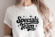 Specials Team Groovy Retro Typograph, an Object Graphic by Star Graphic Design (Thumbnail 4 of 12)