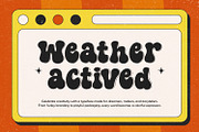 Weather Actived, a Handwritten Font by Black Junst (Thumbnail 4 of 8)