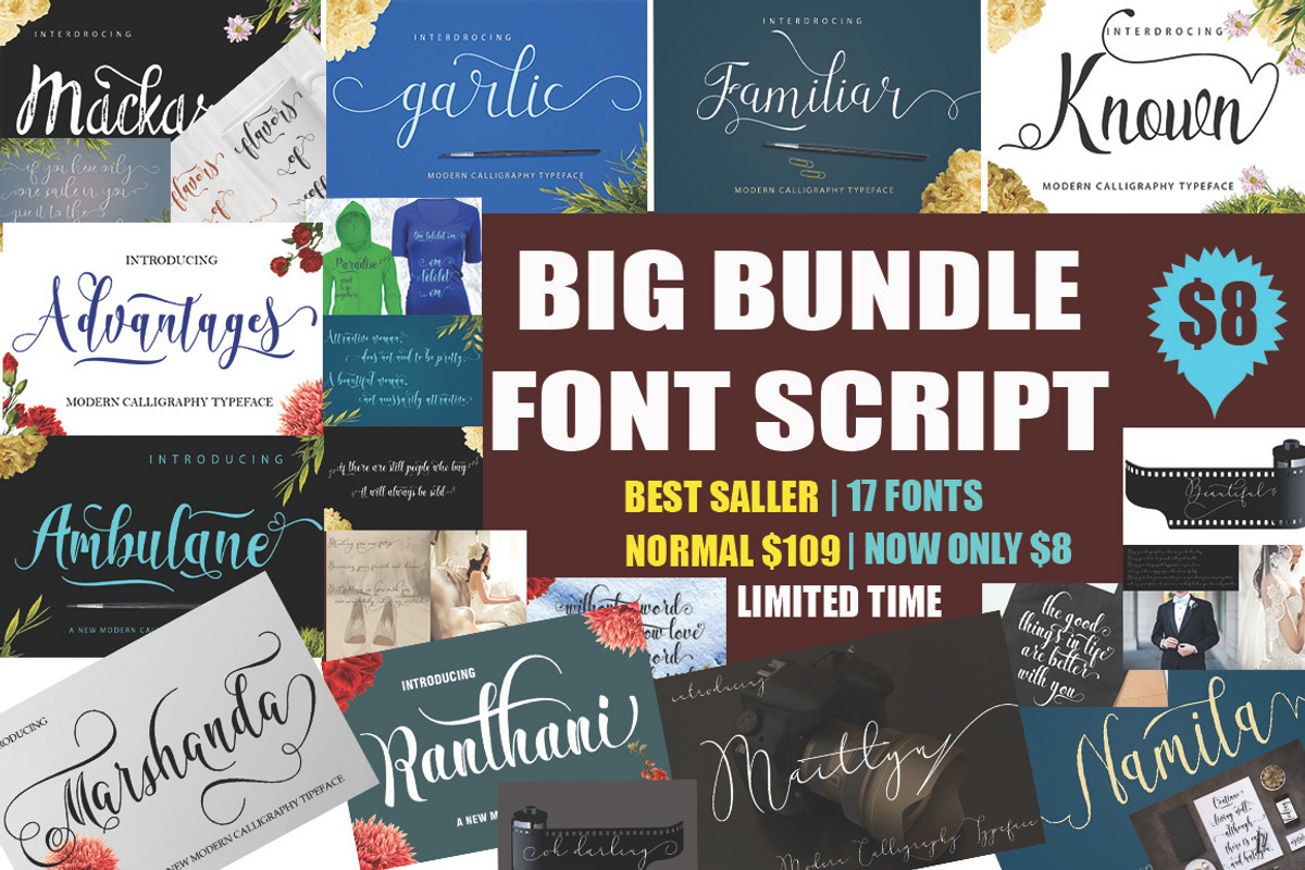 BIG BUNDLE FON SCRIPT