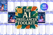 AI Freelancer Toolkit 1000+ Prompt, a Stationery Template by Designmela01 (Thumbnail 1 of 6)