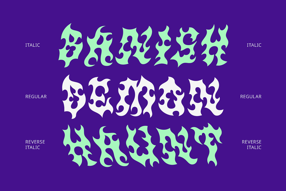CS Morbid – Black Metal Font, a Blackletter Font by Craft Supply Co. (Photo 7 of 8)