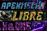 APEX MECHA – Mecha Robotic Typeface, a Sans Serif Font by HypeWorksCo (Thumbnail 2 of 9)