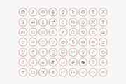 132 Blush Instagram Highlight Covers, a Social Media Template by Indie Grace Design (Thumbnail 3 of 5)