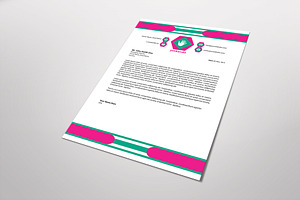 Pinkanda Letterhead Template