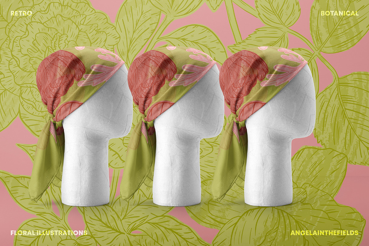 Flora Romantica Vector Florals, an Object Graphic by angelainthefields (Photo 6 of 12)