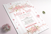 Coquette Wedding Invitation Set, an Invitation Template by Aarley Kaiven (Thumbnail 2 of 3)