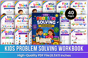 Kids Problem Solving Workbook Kdp, a Stationery Template by Mustafiz (Thumbnail 1 of 5)