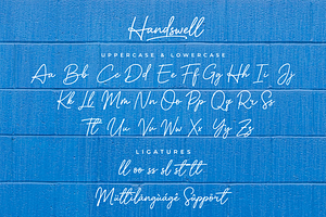 Handswell Handwritten Font