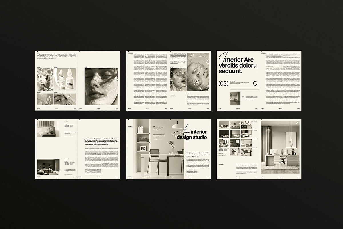 AURA | Minimal Magazine Template, a Magazine Template by ArtisanaAura (Photo 14 of 14)