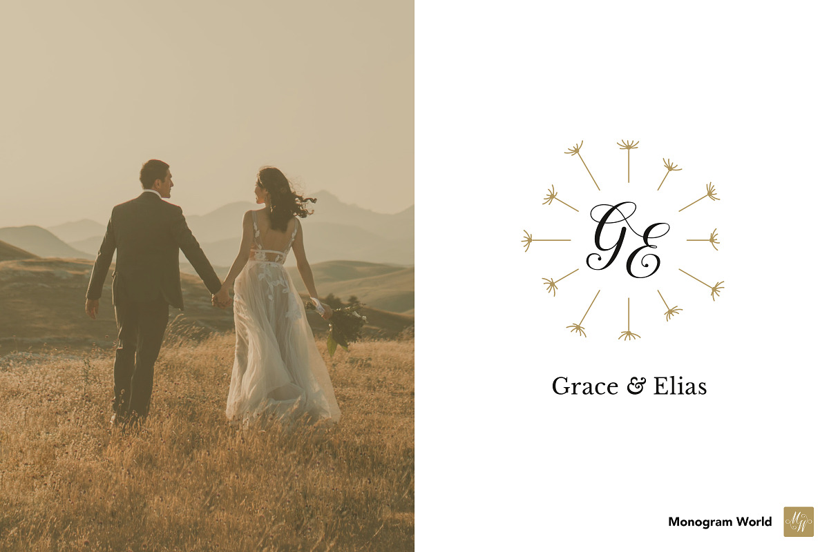 155 Frames for Wedding Monograms, a Decorative Illustration by Monogram World (Photo 15 of 17)