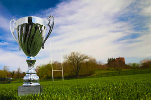 Rugby Championship Sports Trophy, a Sports & Recreation Photo by Cordial Punch Press