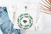 Wreath Bear Nose PNG, Cute, an Illustration by SharpMarketplace (Thumbnail 4 of 9)