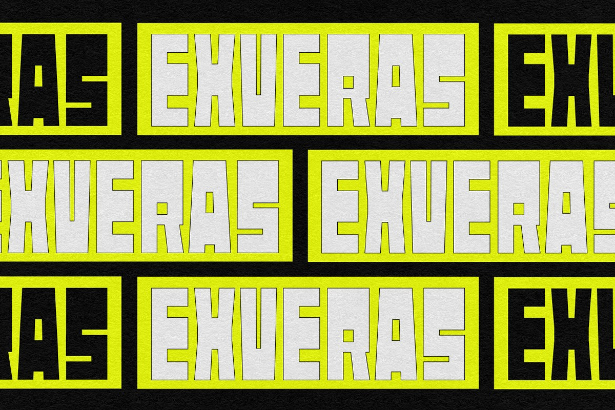 Exveras, a Sans Serif Font by graphicook (Photo 7 of 10)