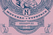 MOTTEAC DISPLAY TYPEFACE, a Serif Font by Naturaworks Creative (Thumbnail 1 of 4)