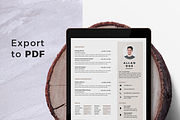 Modern Resume & CV Template, a Resume Template by Hito Graphic (Thumbnail 8 of 8)