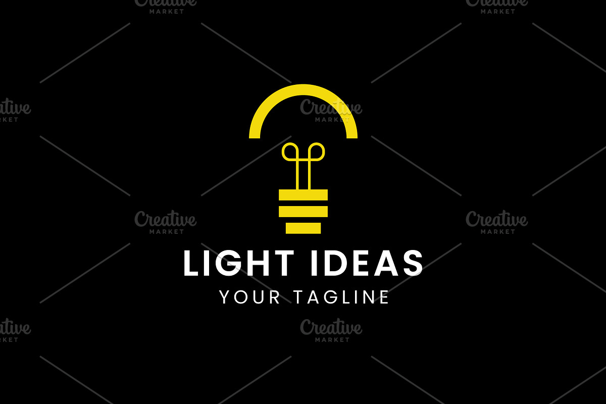 Bulb idea logo icon illustration, a Branding & Logo Template by Dyn Studio